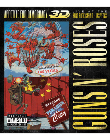 Appetite For Democracy 3D: Live at the Hard Rock Casino- Las Vegas [Blu-ray]