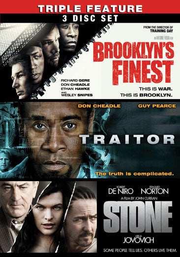 Brooklyn's Finest / Traitor / Stone (Three-Pack)