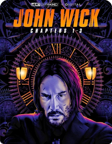 JOHN WICK 1-3 4K + DIGITAL [Blu-ray]