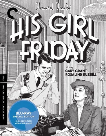 His Girl Friday (The Criterion Collection) [Blu-ray]
