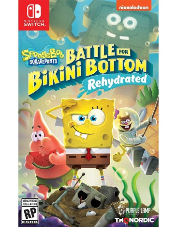 Spongebob Squarepants: Battle for Bikini Bottom - Rehydrated - Nintendo Switch Standard Edition