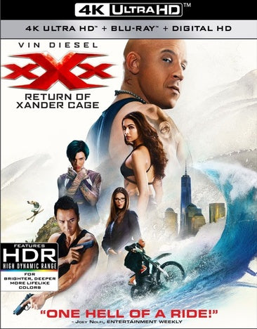 xXx: Return of Xander Cage (4K+Blu-ray+Digital HD)