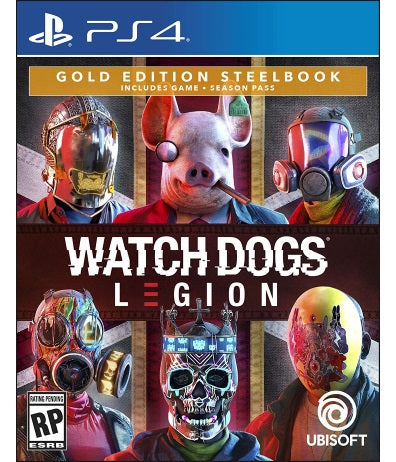 Watch Dogs Legion - PlayStation 4 Gold Steelbook Edition
