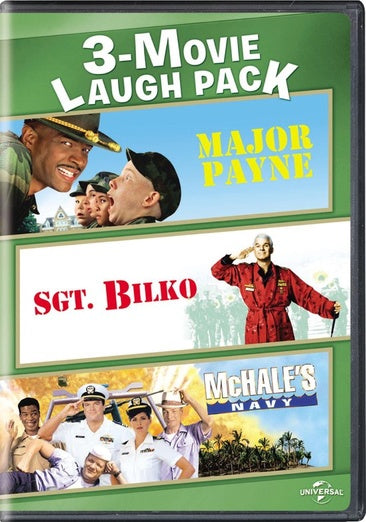 3-Movie Laugh Pack: Major Payne / Sgt. Bilko / McHale's Navy (1997)
