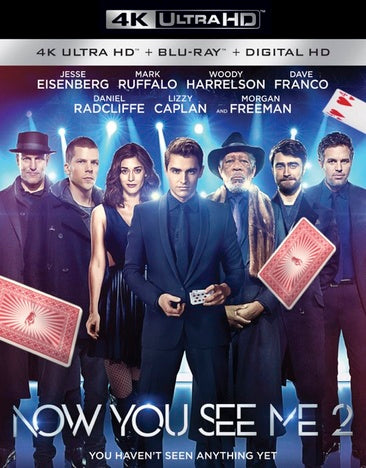 Now You See Me 2 [4K Ultra HD + Blu-ray + Digital HD]