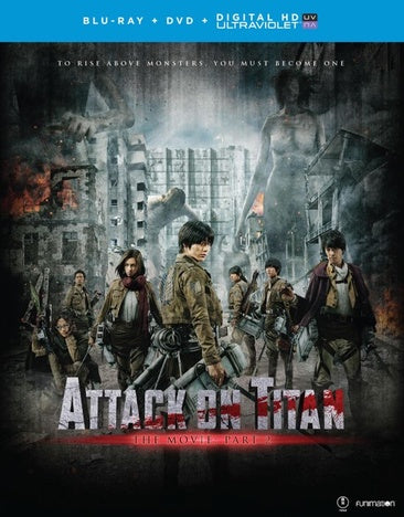 Attack on Titan Movie: Part 2 (Blu-ray/DVD Combo + UV)