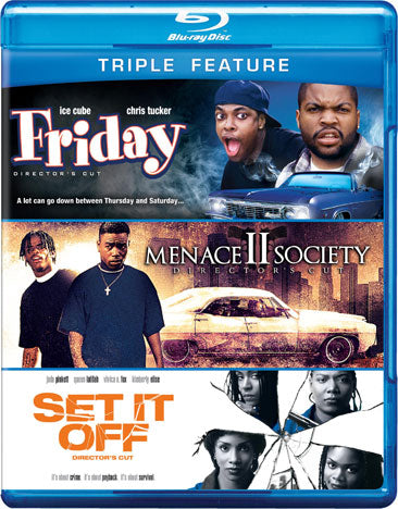 Friday / Menace II Society / Set It Off (Triple-Feature) [Blu-ray]