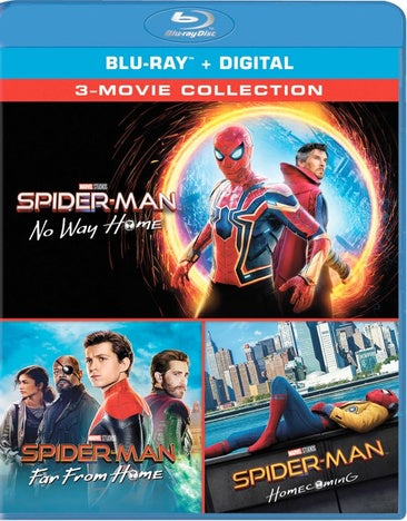 Spider-Man: Far from Home / Spider-Man: Homecoming / Spider-Man: No Way Home - Multi-Feature [Blu-ray]