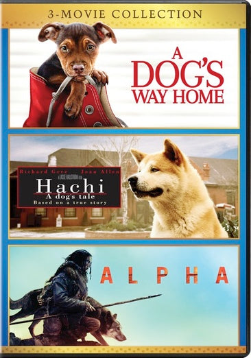 Alpha (2018) / Dog's Way Home, a / Hachi: A Dog's Tale - Set