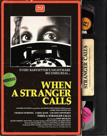 When A Stranger Calls - Retro VHS Style [Blu-ray]