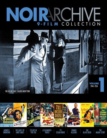 Noir Archive Volume 1: 1944-1954 (9 Movie Collection) [Blu-ray]