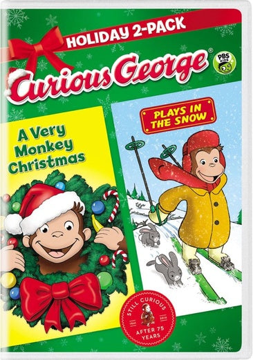 Curious George: Holiday 2-Pack (Curious George: A Very Monkey Christmas / Curious George: Plays in the Snow and Other Awesome Activities