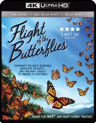 IMAX: Flight Of The Butterflies (4K UHD / 3-D Bluray) [Blu-ray]
