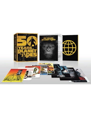 50 Years Of Planet Of The Apes: 9-movie Collection [Blu-ray]