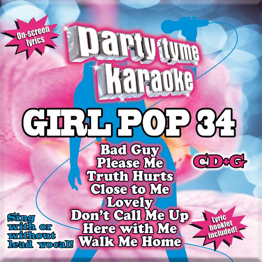 Girl Pop 34 [8+8-song CD+G]