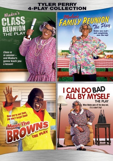 Tyler Perry Quad (Plays) - Madea's Class Reunion / Madea's Family Reunion / Meet The Browns / I Can Do Bad All By Myself [DVD]