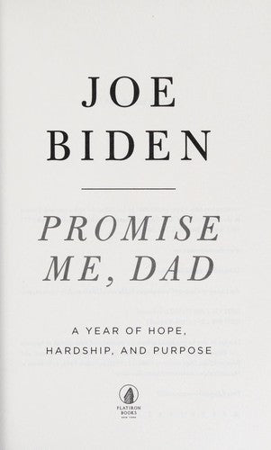 Promise Me, Dad: A Year of Hope, Hardship, and Purpose cover