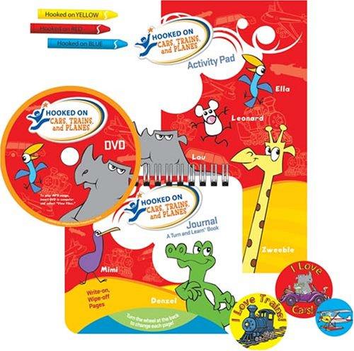 Hooked on Trains, Planes, And Cars: Ages 3-5 cover